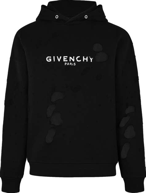 givenchy paris hoodie|givenchy destroyed hoodie.